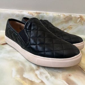 Brash Slip on- women’s size 8 black shoes.